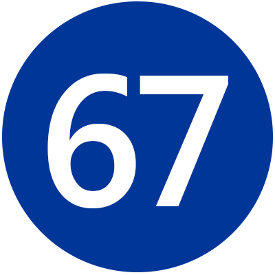 Sixty-seven